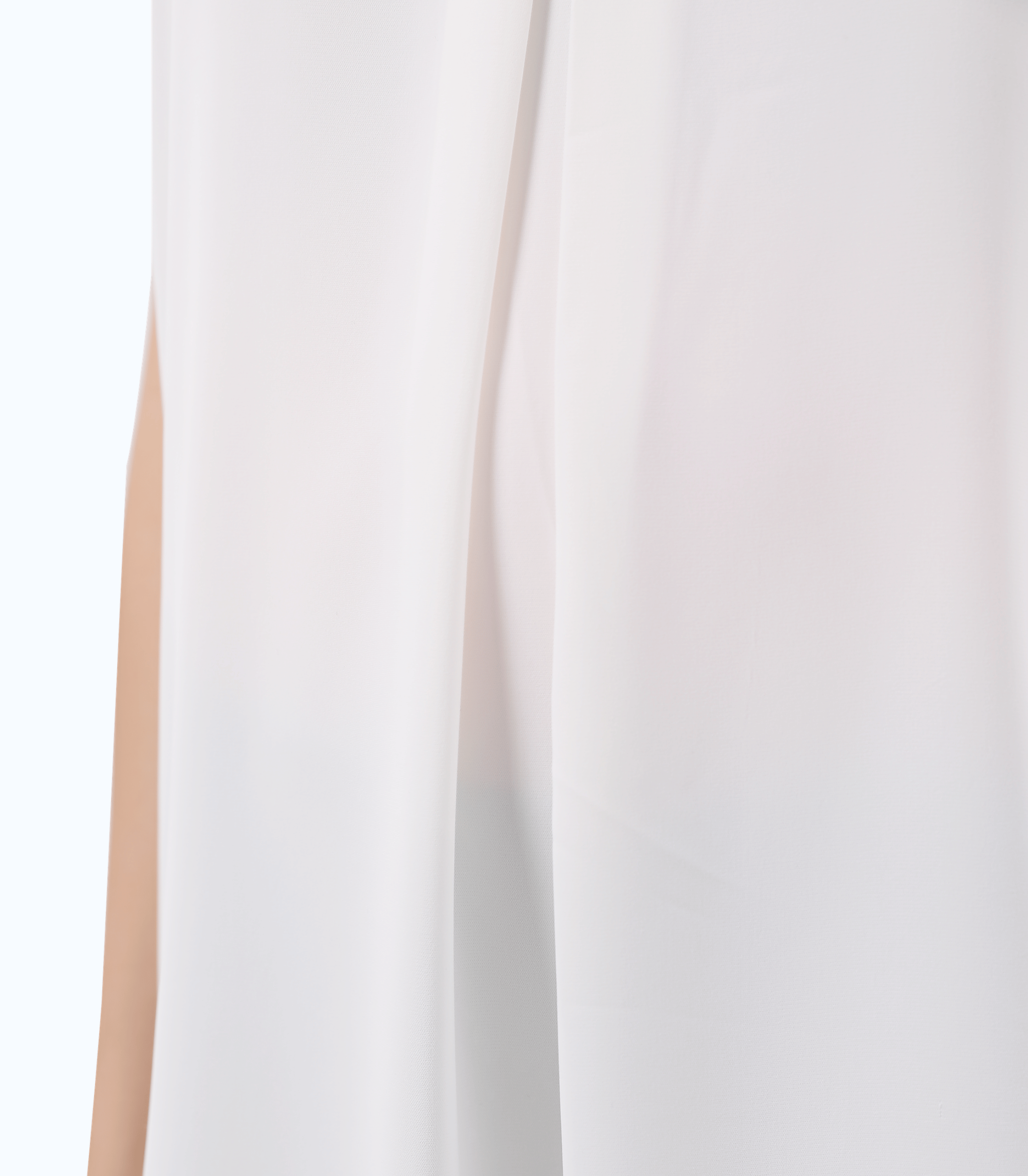 Pleat Front V-Neck Maternity Blouse